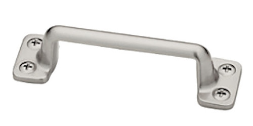 Faux Utility Style Kitchen Cabinet handle - Satin Nickel 3" Ctr. LQ-P26814C-SN-C