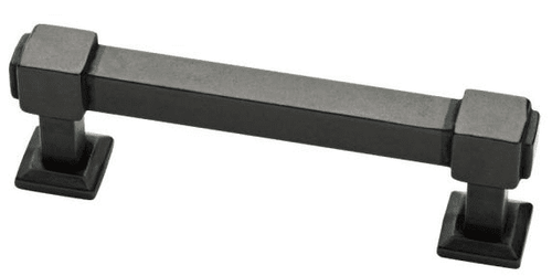 Square Bar handle in Soft Iron - 3"