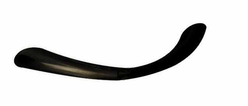 Tapered Bow handle 128mm c-c Flat Black  L-P84612-FB-A