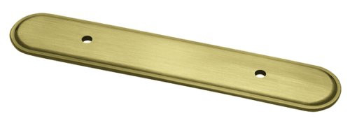 Drawer handle Backplate - Antique Brass  L-P30047V-AB-E