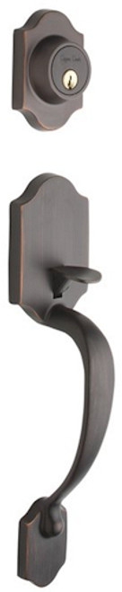 Single Cylinder Handleset - Heritage - Tuscan Bronze - M Series - HZ2610