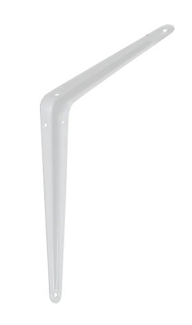 6" X 8" Utility Shelf Bracket - White L-BN0003G-W-A