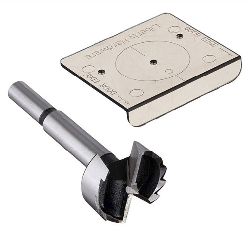 Forstner Bit & Template to Install 35mm European Concealed Hinge AN0192C-G-Q