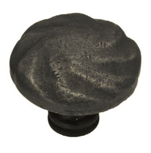 1-1/2"  Rustique Oil Rubbed Bronze Knob L-PN1320-OB-C
