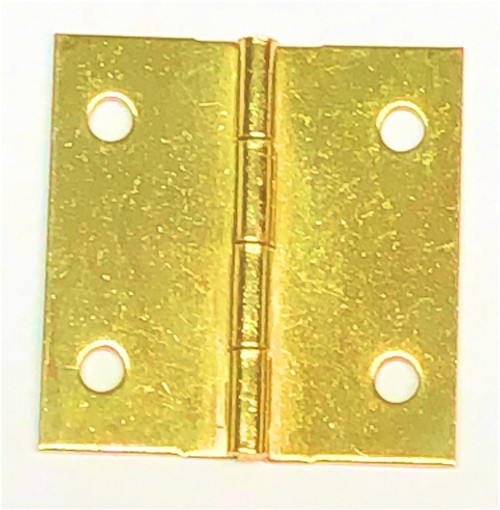 20 PACK Small Brass Butt Hinge 15/16" X 1-1/16" C1062-2725BP-20