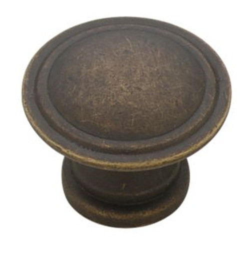 Oil Rubbed Bronze - Ridged Knob - 29mm L-PN0408-OB-C