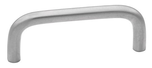 Wire handle  Solid Brass - Satin Chrome Finish - 96mm ( 3 3/4")