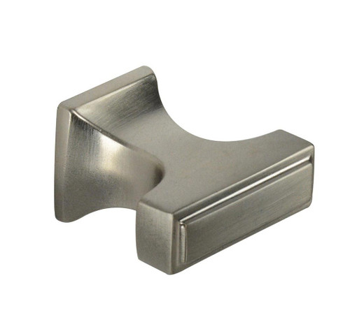 Satin Nickel Platform Cabinet Knob - 1 3/16" (30mm)