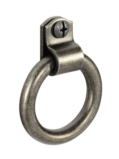Montgomery Ring handle - 1 3/4" - Antique Pewter