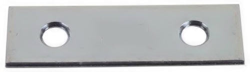 Mending Plate - Steel - 2" X 5/8" X 2.0 mm Zinc Plated C2023-2ZP