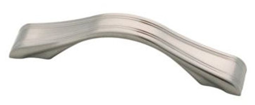 Satin Nickel Double Pinstripe handle 3" Or 96Mm L-P17886C-SN-C