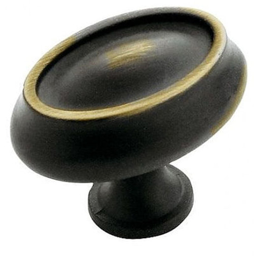 Amerock - 1-1/2" Oval Manor Knob - Roman Bronze - BP26127-RB