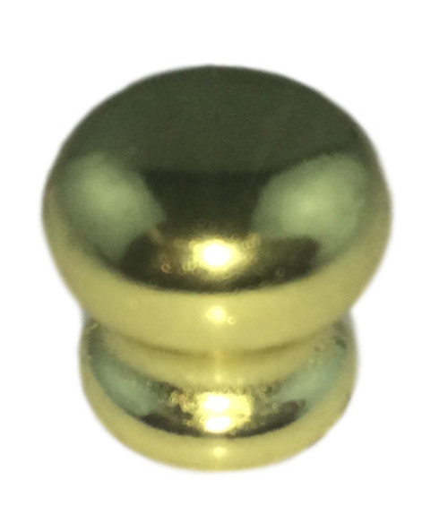 Tiny 15/32" Brass Knob For Small Drawers and Doors DL-P3256-12BP