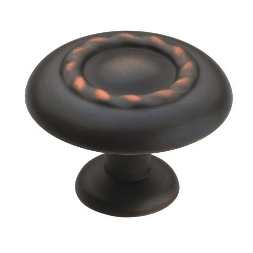 Oversized Oil Rubbed Bronze Knob - Amerock 1 3/4" BP1585-2-ORB