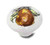 White Ceramic Knob with Painted Pear
L-P95715-PR-C