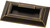 Campaign Bail handle - Bronze w/ Gold Highlights - 3" P34967-VBG-C