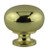 Knob - Bright Polished Brass 1 1/4" LQ-P50157-PB-A1