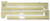 Drawer Slide - Pair 12" - Drawer Slide - 75 Lb. LQ-D13012-ALM-A