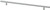 Polished Chrome Bar handle - 10 1/16" - P01016-PC-C