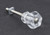 Antique Clear Glass Knob - 1" GK-2C