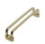 Solid Brass Rail Style handle 96mm L-P98938-PL-C