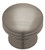 30Mm Brush Nickel Plate Side Rings Wide Base Knob  L-PN0830-BNP-C