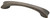 Warm Chestnut Maenza handle - 3"- P29543-WCN-C