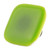 American Handcrafted Light Green Glass Knob w/ Satin Nickel - 1 1/2"
