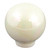 1-1/4" Ball Design  Knob - White Pearlized PN0715V-P-C