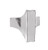 Polished Chrome Knob - Angled Knob - Urban Metals L-P03135-PC-C