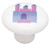 Disney Blue Princess Castle Ceramic Knob - 1 1/2"