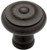 Iron Craft Ringed Knob - Wrought Iron - 35mm (65435)