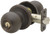 Keyed Entry Knob Set - Ball Style - Tuscan Bronze - E Series - BK2040