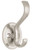 Coat and Hat Hook with Round Base - Satin Nickel - B42307Z-SN-C