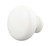 1-1/4" Gloss White Die Cast Knob - P50150C-W-C