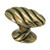 Regency Brass Harmonious Knob, 1-1/2"X13/16" AM-BP1474-R1