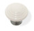 Classic  White Ceramic 35Mm Knob Chrome Base K35-124-2CP-W