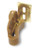 Marathon Brass Plated Amerock Self-Latching Knife Hinge For 1/2" Overlay HAM-CM2606-3