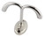 Under Shelf - Under Counter Hook Polished Chrome P8043-CP