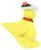 Yellow Hen in a Hat Knob - 1 1/2"