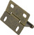 Non-Mortise Butt Hinge w/ Adjustable Wraparound - Antique Brass - 2" For Doors 1/2" to 5/8"