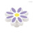Whimsical Lavender Daisy Knob L-PBF950Y-LAV-C7