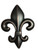 Fleur-de-Lis Oil Rubbed Bronze Knob - New Orleans Knob K34-P2682OB