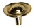 1-1/2" Allison-Amerock Bright Brass Knob K31-P108BP-112