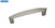 Amerock - 3-3/4" C-C  Creased Bow handle - Satin Nickel - BP27016-G10