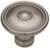 1-1/2" Knob Rustique Button Antique Pewter  L-PN1310-AP-C