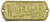 Ice Box Sign (WhiteClad) Solid Brass I12-B329SB