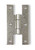 "H" Hinge Pair Satin Nickel "3" for Flush Doors  H14-H530-3-SN-PR