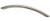 Bow handle 160mm Brushed Nickel L-P0256C-BNP(SN)-A