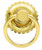 Eastlake Ring handle - Solid Brass - 1-3/4" B3562SB